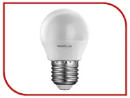 Лампа Ergolux LED-G45-9W-E27-3K Шар 9Вт E27 3000K 172-265В)