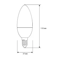 Camelion LED12-C35/845/E14 лампа светод.12Вт
