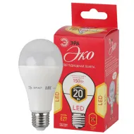 Лампа ЭРА RED LINE LED A65-20W-827-E27 E27 / Е27 20Вт груша теплый белый свет