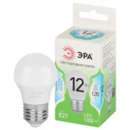 Лампа светод. ЭРА GREEN LED P45-12W-840-E27