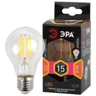 Лампа светод. ЭРА F-LED A60-15W-827-Е27 теплый белый