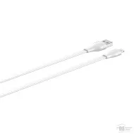 LDNIO LS552/ USB кабель Lightning/ 2m/ 2.1A/ медь: 86 жил/ Плоский/ White