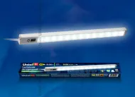 Светодиод. светил.Uniel ULM-F03-8W/NW/MS IP40SILVER с датчиком движ.серебро 08830