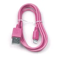 Dialog CI-0310 pink - кабель Apple 8pin (M) - USB A (M), длина 1.0 м, розовый, в пакете