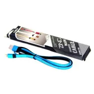 Кабель для Iphone 5+6 металлический (в сантиметрах) ATLANFA AT-701G