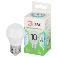 Лампа светод. ЭРА GREEN LINE LED P45-10W-840-E27 GL E27