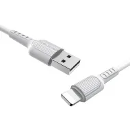 Кабель iphone 5 BOROFONE BX16 в коробке (Original) (1м)