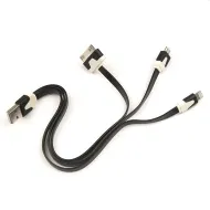 Dialog HC-A3802 - кабель зарядный Apple 8pin/Apple 30pin/microUSB - USB A (M), V2.0, 0.25м, в пакете