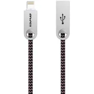 Кабель USB 2.4A AWEI CL-20 (iOS Lighting)1м