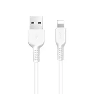 USB-кабель HOCO X20 Flash AM-8pin (Lightning)  3 метра, 2A, ПВХ, белый 