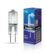 Лампа галогенная Camelion JD 50W G6.35