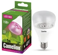 Camelion LED15-PL/BIO/E27 (Эл.лампа светодиодная для растений 15Вт 220В)