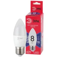 Лампа ЭРА RED LINE LED B35-8W-865-E27 R Е27 / E27 8 Вт свеча холодный дневной свет