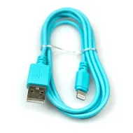 Dialog CI-0310 blue - кабель Apple 8pin (M) - USB A (M), длина 1.0 м, синий, в пакете