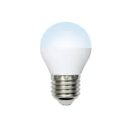 Лампа VOLPE, LED-G45-7W/4000K/E27/FR/SLS, 4000K