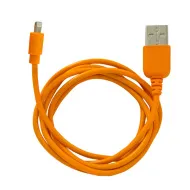 Кабель Ligthtning to USB Rainbow L Orange, 1 м., для iphone 5\6\7