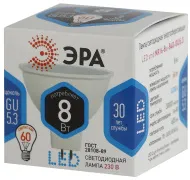 Лампа светод. ЭРА LED smd MR16-8w-840-GU5.3