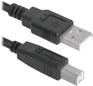 USB кабель USB04-17 USB2.0 AM-BM, 5.0м DEFENDER 