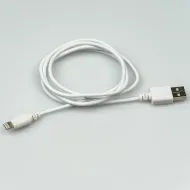 Dialog CI-0310 white - кабель Apple 8pin (M) - USB A (M), длина 1.0 м, белый, в пакете