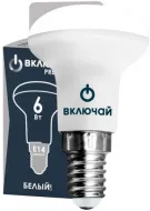 Лампа светодиодная 6W E14 R50 4000K 220V (LED PREMIUM R50-6W-E14-W) Включай