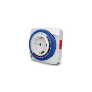 Таймер механический розеточный VТP-02 24ч/15мин, 48 программ, 16А, IP20 VKL electricн/н 36323