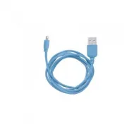 Кабель Ligthtning to USB Rainbow L Blue, 1 м., для iphone 5\6\7