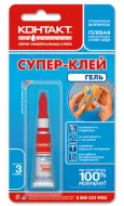 Клей КОНТАКТ Гель (3г) BL18