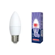 Лампа VOLPE, LED-C37-11W/DW/E27/FR/NR, 6500K