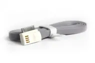 Дата-кабель Smartbuy USB - 30-pin для Apple, магнитный, длина 1,2 м, серый iK-412m grey