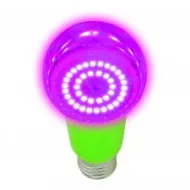 Лампа LED для растений Uniel LED-A60-15W/SPSB/E27/CL PLP30GR для рассады и цветения