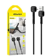 Кабель USB 2A AWEI CL-65 (iOS Lighting) 1м 
