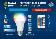  Пульт управления лампой RGB серии «SMART» c ИК сенсором. Черный. ТМ UnielUCH-S210 BLACK , шк 469048
