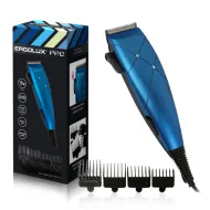 ERGOLUX ELX-HC05-C45 черный с синим PRO (машинка для стрижки волос, 15Вт, 220-240В)