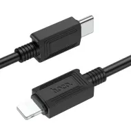Type-С кабель HOCO X73 Type-C - Lightning  1 метр, 20W, 3A, ПВХ, черный