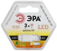 Лампа Led Эра smd G9-JCD-3W-827