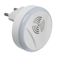 UDR-E15 WHITE Ультразвуковой отпугиватель насекомых и грызунов. 220В. До 120м2. С подсветкой. Uniel