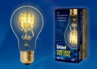 *Лампа декор. Uniel IL-V-A60-60/GOLDEN/E27 SW01 н/н 33855