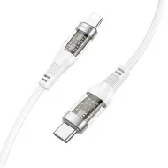 BOROFONE BU37 Белый кабель PD20W (iOS Lighting-TYPE-C) 1.2м