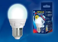 Лампа LED Яркая, LED-G45 7W/4000K/E27/FR/DIM PLP01WH , 4000K, диммируемая Uniel