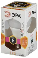 Лампа светод. ЭРА LED smd A60-8w-827-E27