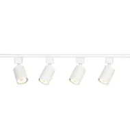 Трековый свет-к ЭРА TR70-SET4-GU10-WH (БЕЛЫЙ) набор из 4х шт. под лампу GU10