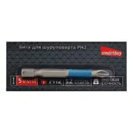 Бита для шуруповерта PH2 длина 50 мм, материал S2, Smartbuy tools