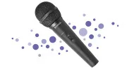 Микрофон Defender MIC 130 караоке 5m 73дБ