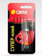 Клей СИЛА 3 гр. BL1 cверхпрочный