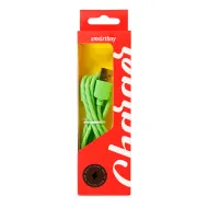 Кабель Smartbuy 8pin SILICONE, зеленый, 2 А, 1 м BOX iK-512SPS-NBgreen
