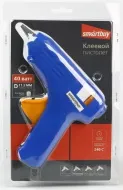 Пистолет клеевой Smartbuy.,40 Вт,D=11.2 мм, алюмин.сопло, шнур 0.5 м, t SBT-GG-40