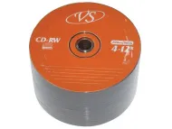 Диск VS CD-RW 50шт (4-12х)