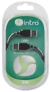 Кабель USB 1004101 Intro штекер-гнездо 1м