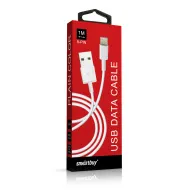 Дата-кабель Smartbuy USB-8 pin, в коробке, PLAIN COLOR, 1 метр, синий (iK-512cbox violet)