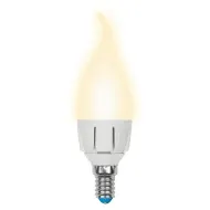 Лампа светод.Uniel LED-CW37-6W/NW/E14/FR/DIM ALP01WH 